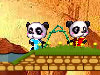 Две китайские панды