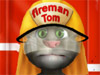 Кот Том пожарный